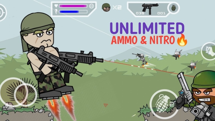 Mini Militia Mod Apk Unlimited Ammo and Nitro